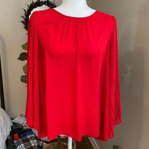 Vince Camuto red, dressy, blouse.